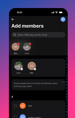 Revolut — Pockets